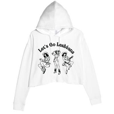 Western Pride Rights Crop Fleece Hoodie