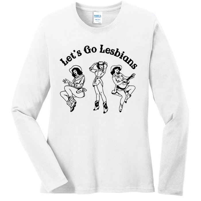 Western Pride Rights Ladies Long Sleeve Shirt