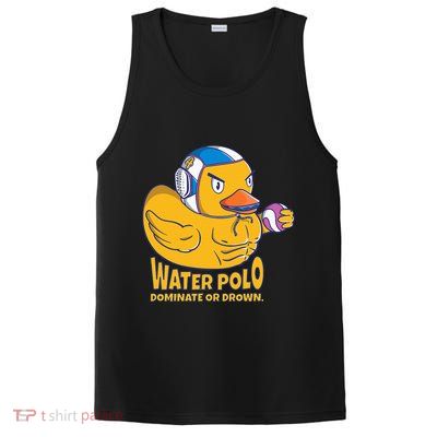 Water Polo Rubber Duck Dominate Or Drown On PosiCharge Competitor Tank