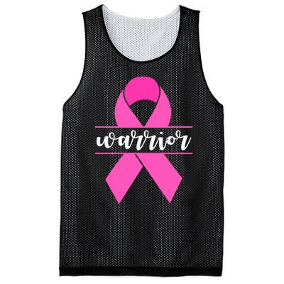 Warrior Pink Ribbon Breast Cancer Month Mesh Reversible Basketball Jersey Tank