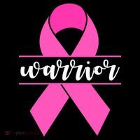 Warrior Pink Ribbon Breast Cancer Month Premium T-Shirt