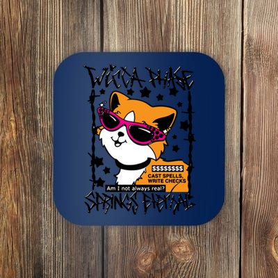 Wicca Phase Springs Eternal Cat Coaster