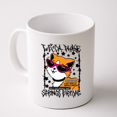 Wicca Phase Springs Eternal Cat Coffee Mug