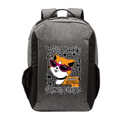 Wicca Phase Springs Eternal Cat Spells Write Checks Vector Backpack