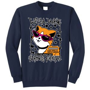 Wicca Phase Springs Eternal Cat Spells Write Checks Tall Sweatshirt