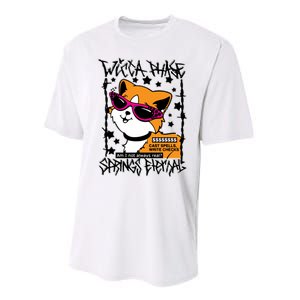 Wicca Phase Springs Eternal Cat Spells Write Checks Performance Sprint T-Shirt