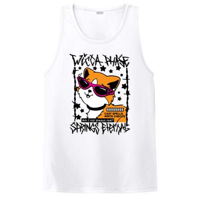 Wicca Phase Springs Eternal Cat Spells Write Checks PosiCharge Competitor Tank