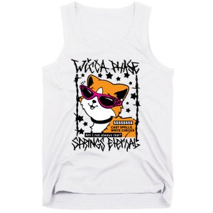 Wicca Phase Springs Eternal Cat Spells Write Checks Tank Top