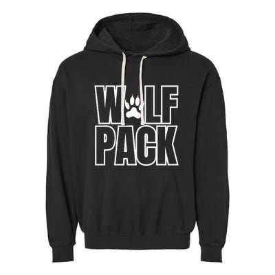 Wolf Pack Sport Teams Garment-Dyed Fleece Hoodie