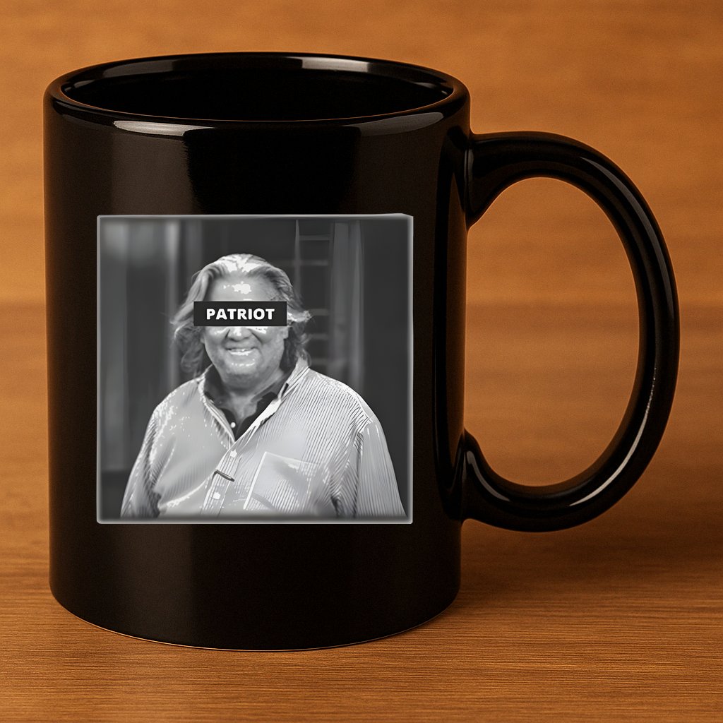 Warroom Patriot Steve 11oz C Handle Ceramic Mug