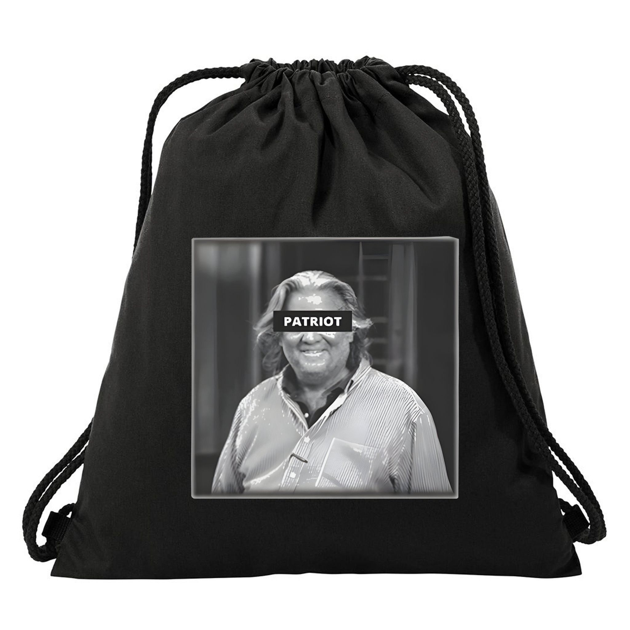 Warroom Patriot Steve Drawstring Bag