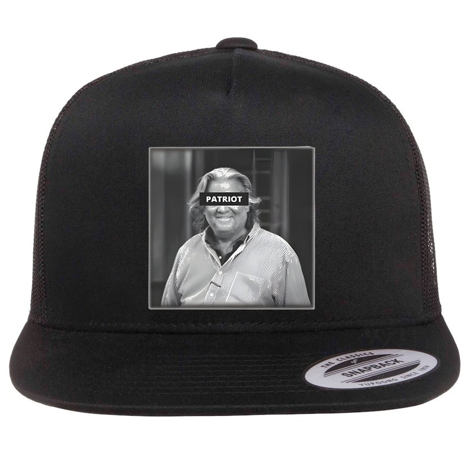 Warroom Patriot Steve Flat Bill Trucker Hat