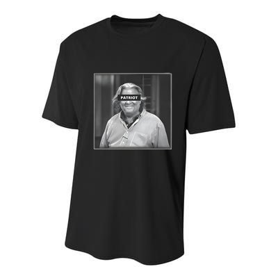 Warroom Patriot Steve Youth Performance Sprint T-Shirt