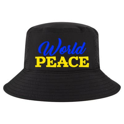 World Peace Support Ukraine Cool Comfort Performance Bucket Hat