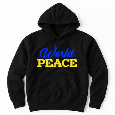 World Peace Support Ukraine Hoodie