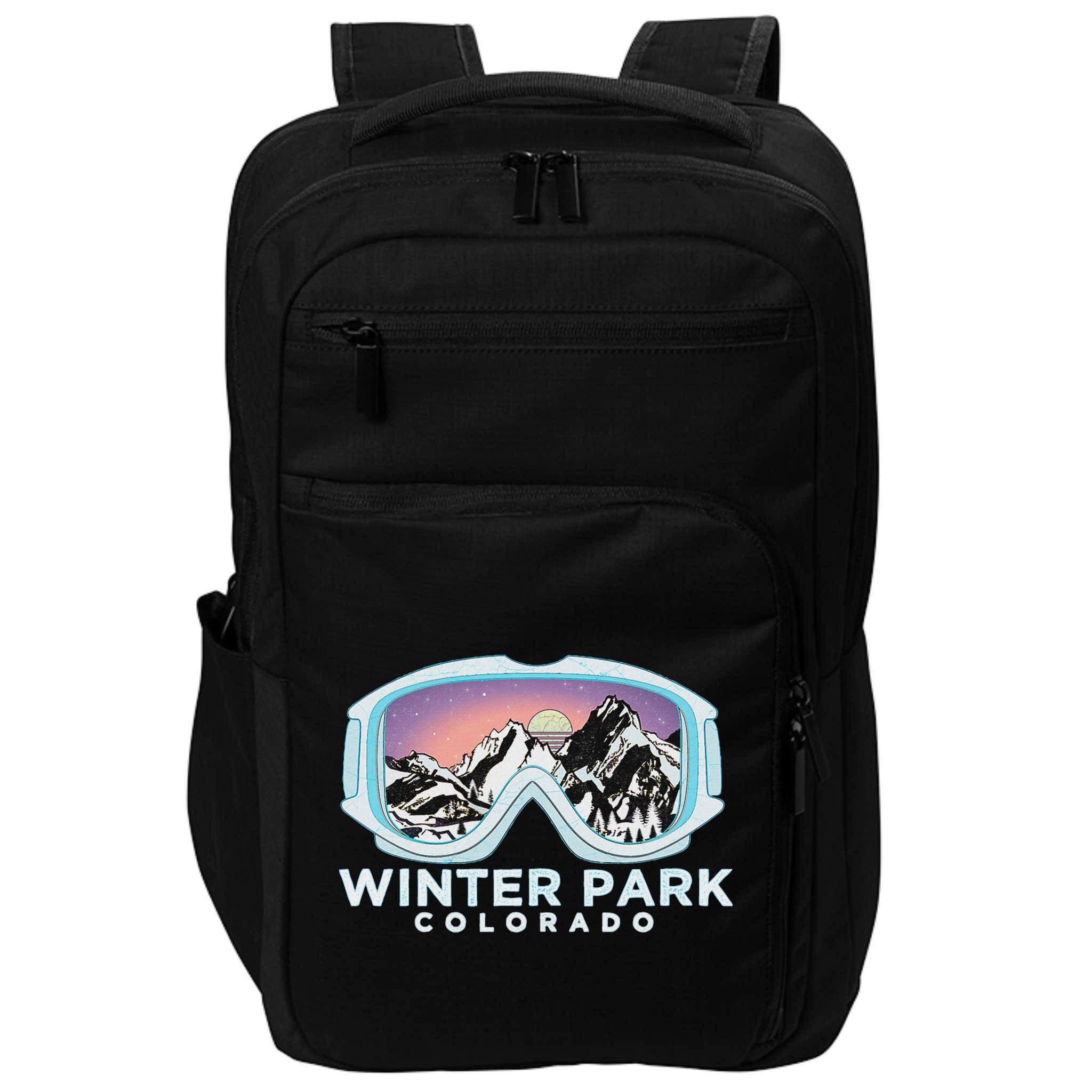 Winter Park Ski Winter Park Co Skiing Snow Gift Impact Tech Backpack