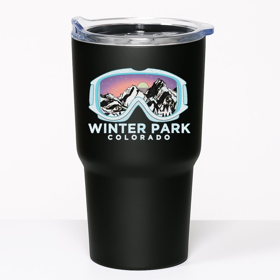 Winter Park Ski Winter Park Co Skiing Snow Gift Tumbler