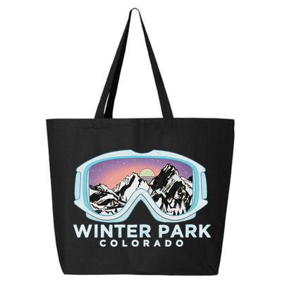 Winter Park Ski Winter Park Co Skiing Snow Gift 25L Jumbo Tote