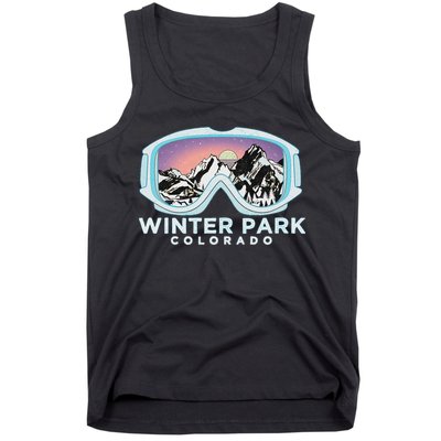 Winter Park Ski Winter Park Co Skiing Snow Gift Tank Top
