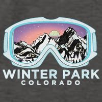 Winter Park Ski Winter Park Co Skiing Snow Gift Vector Backpack