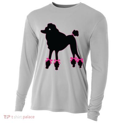 Womens Poodle Skirt 1950s Sock Hop Costume Record Hop Dance Cooling Performance Long Sleeve Crew
