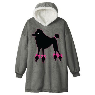 Womens Poodle Skirt 1950s Sock Hop Costume Record Hop Dance Hooded Wearable Blanket