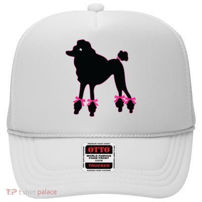 Womens Poodle Skirt 1950s Sock Hop Costume Record Hop Dance High Crown Mesh Back Trucker Hat