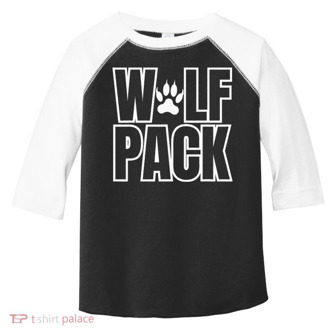 Wolf Pack Sport Teams Toddler Fine Jersey T-Shirt