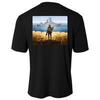 Warship Postage Stamp Front And Back Print Go F Yourself Performance Shirt