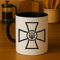Warship Postage Stamp Front And Back Print Go F Yourself Mug