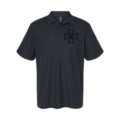 Warship Postage Stamp Front And Back Print Go F Yourself Polo