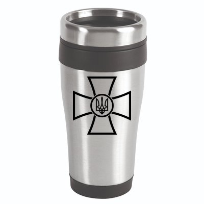 Warship Postage Stamp Front And Back Print Go F Yourself 16oz Travel Tumbler