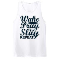 Wake Pray Slay Repeat PosiCharge Competitor Tank