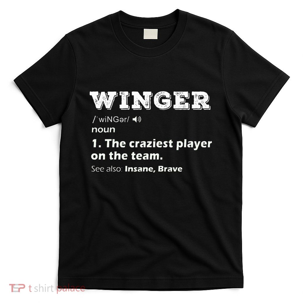 Winger Position Soccer Player Football Rugby Hockey Gifts T-Shirt