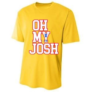 WNY Pride Shirt Oh My Josh Performance Sprint T-Shirt