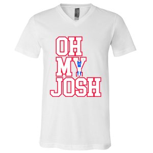 WNY Pride Shirt Oh My Josh V-Neck T-Shirt