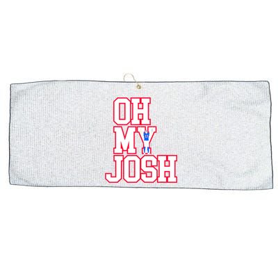 WNY Pride Shirt Oh My Josh Large Microfiber Waffle Golf Towel