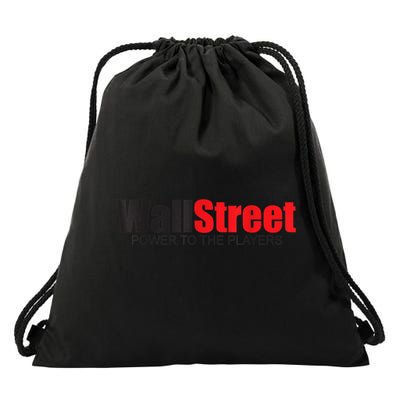 Wallstreet Power To The Players Drawstring Bag