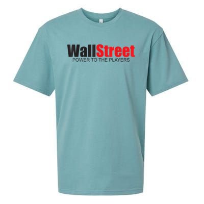 Wallstreet Power To The Players Sueded Cloud Jersey T-Shirt