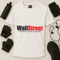 Wallstreet Power To The Players Cooling Performance Crew T-Shirt