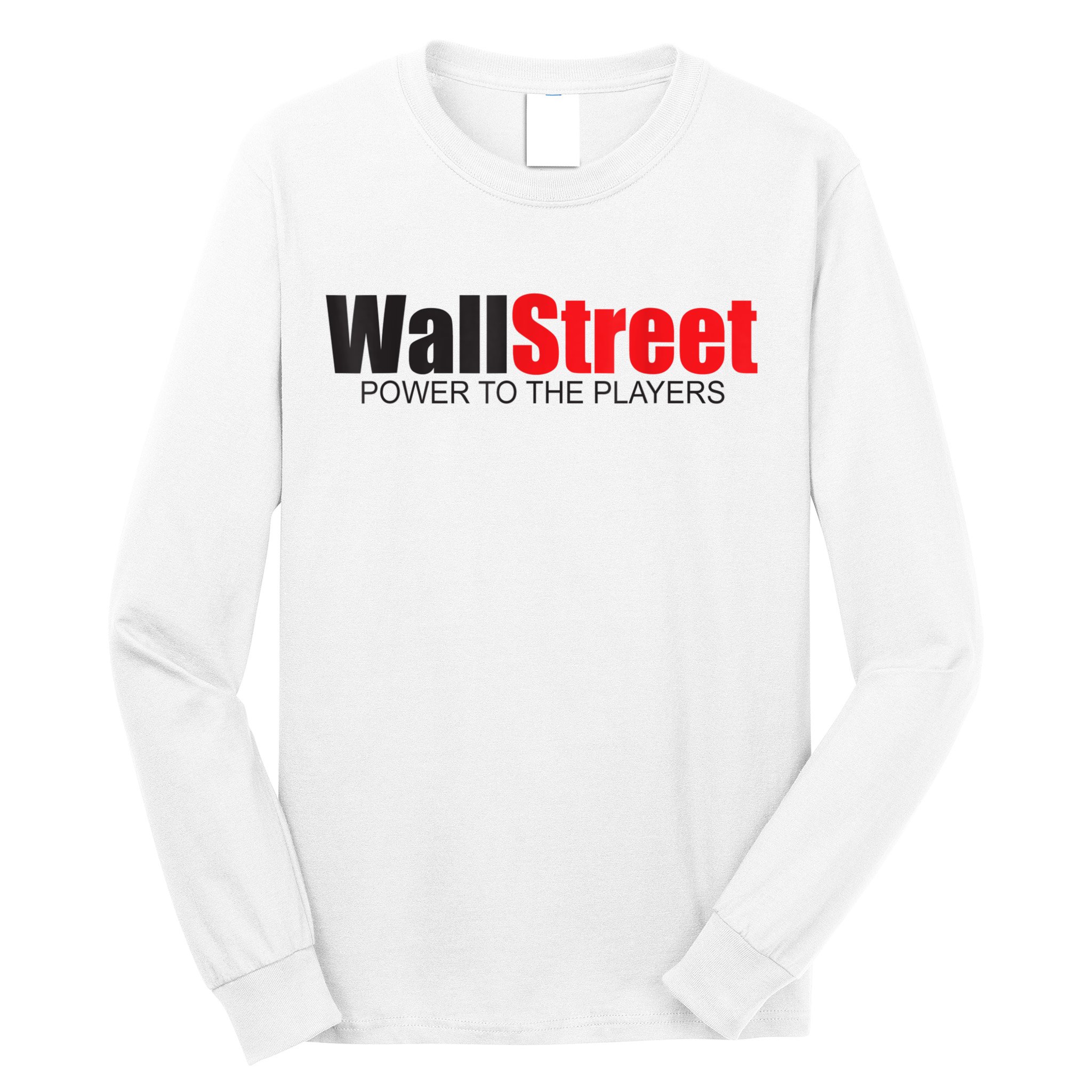 Wallstreet Power To The Players Long Sleeve Shirt