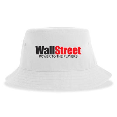 Wallstreet Power To The Players Sustainable Bucket Hat