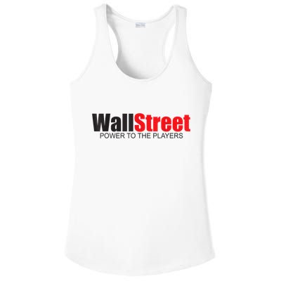 Wallstreet Power To The Players Ladies PosiCharge Competitor Racerback Tank