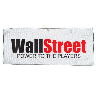 Wallstreet Power To The Players Large Microfiber Waffle Golf Towel