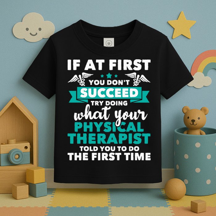 What Physical Therapist Told You Physical Theraphy PT Toddler T-Shirt