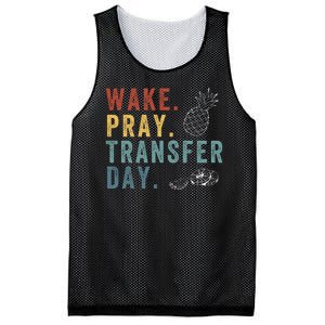 Wake Pray Transfer Day Embryo Transfer Day Ivf Pregnancy Mesh Reversible Basketball Jersey Tank