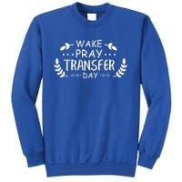 Wake Pray Transfer Day Ivf Fertilization Infertility Gift Sweatshirt