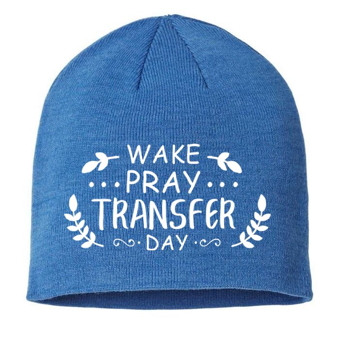 Wake Pray Transfer Day Ivf Fertilization Infertility Gift Sustainable Beanie