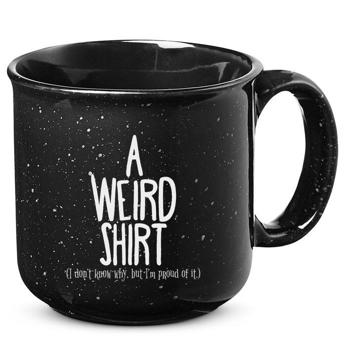 Weird Pride Unapologetic Weirdness 15oz Campfire Ceramic Mug
