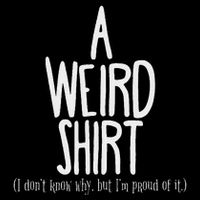 Weird Pride Unapologetic Weirdness Drawstring Bag